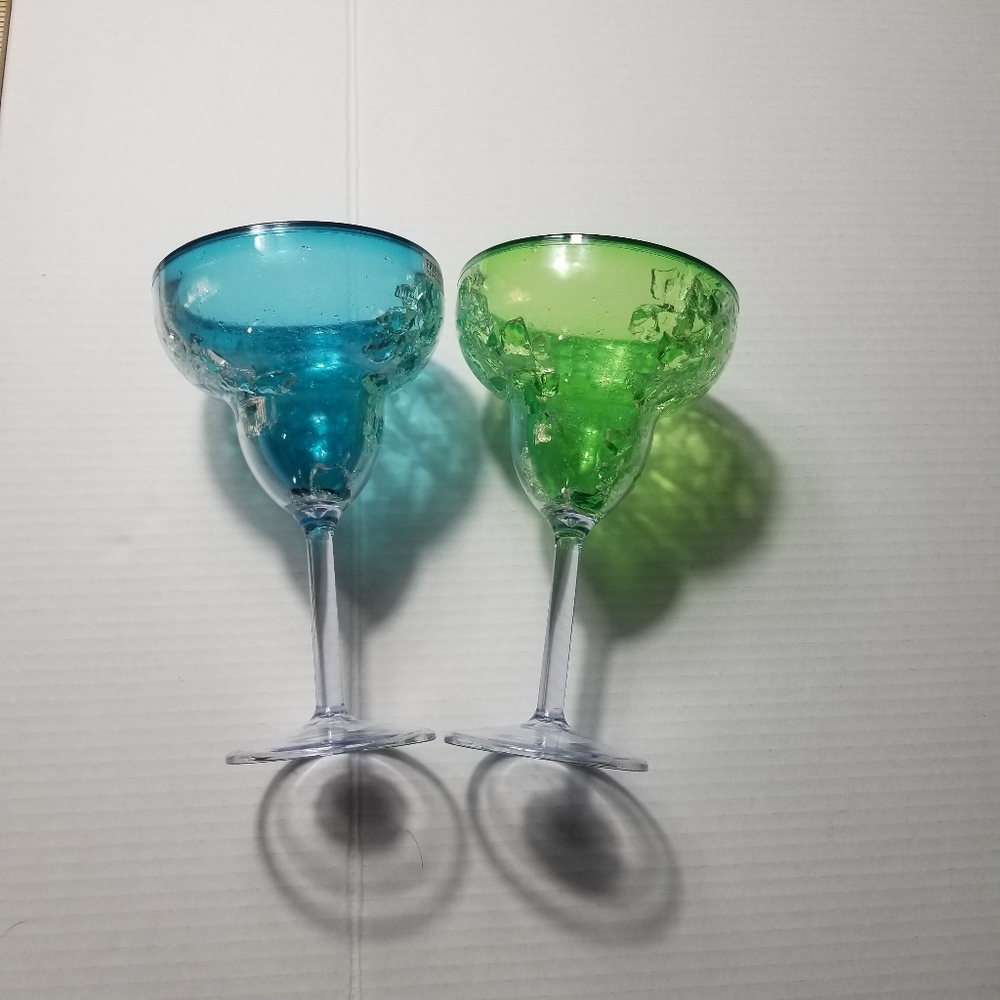 NWT MAINSTAYS MARGARITA GLASS SET